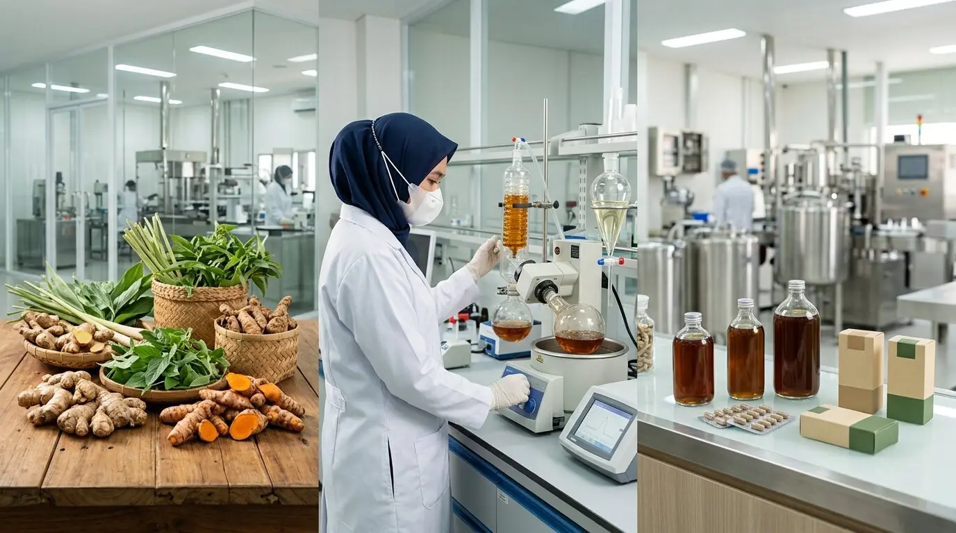 ✓ Jasa Maklon Obat Herbal Tradisional untuk Bisnis Anda