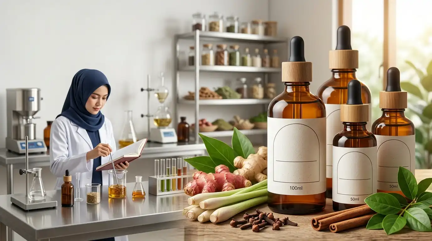Jasa Maklon Herbal Urut Legalitas Lengkap MOQ Rendah