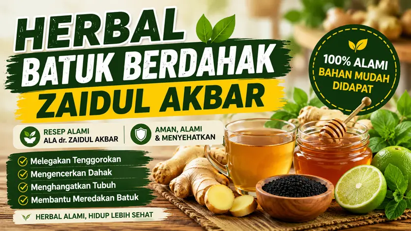 Herbal Batuk Berdahak Zaidul Akbar