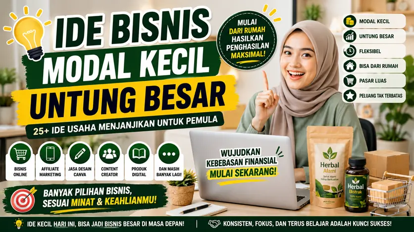 Ide Bisnis Modal Kecil Untung Besar