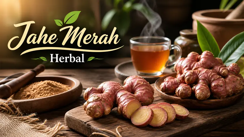 Zingiber officinale var. rubrum Rhizoma (Jahe Merah): Manfaat, Kandungan, dan Cara Penggunaan